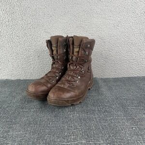 Altberg‎ Military Combat Boots UK 8 Brown Leather A Forme England Army Hiking
